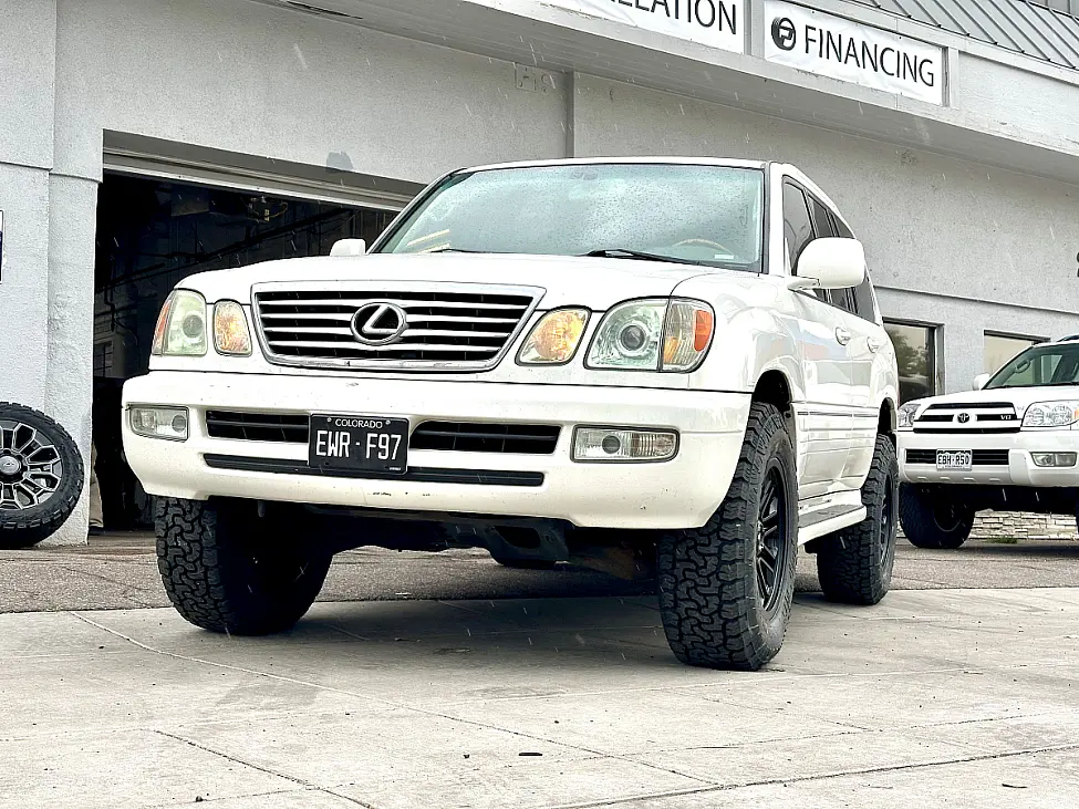 2005 Lexus GX AGP HD304 Black Wheel