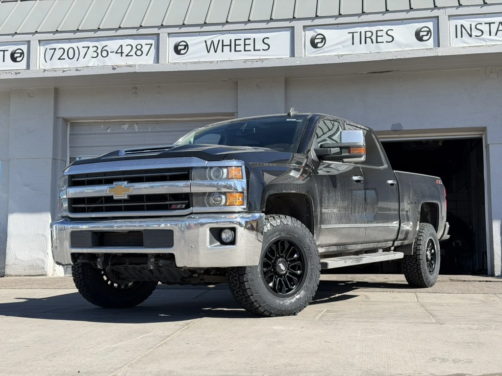 2017 Chevrolet Silverado 2500HD with Black AGP HD304 Rims