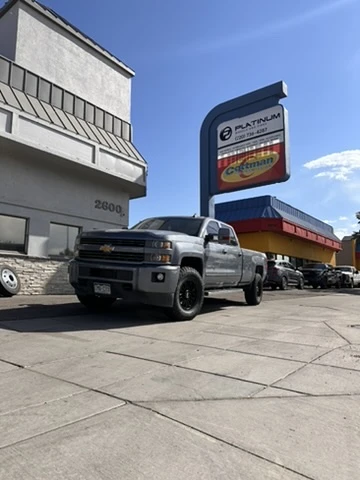 Black AGP HD304 on 2018 Chevrolet Silverado 2500HD