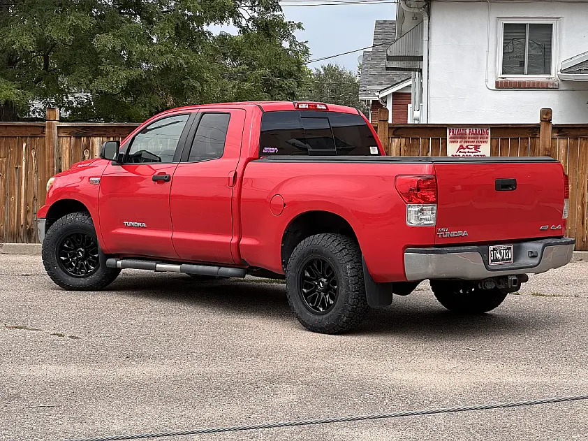 2018 Toyota Tundra with Black AGP HD304 Rims