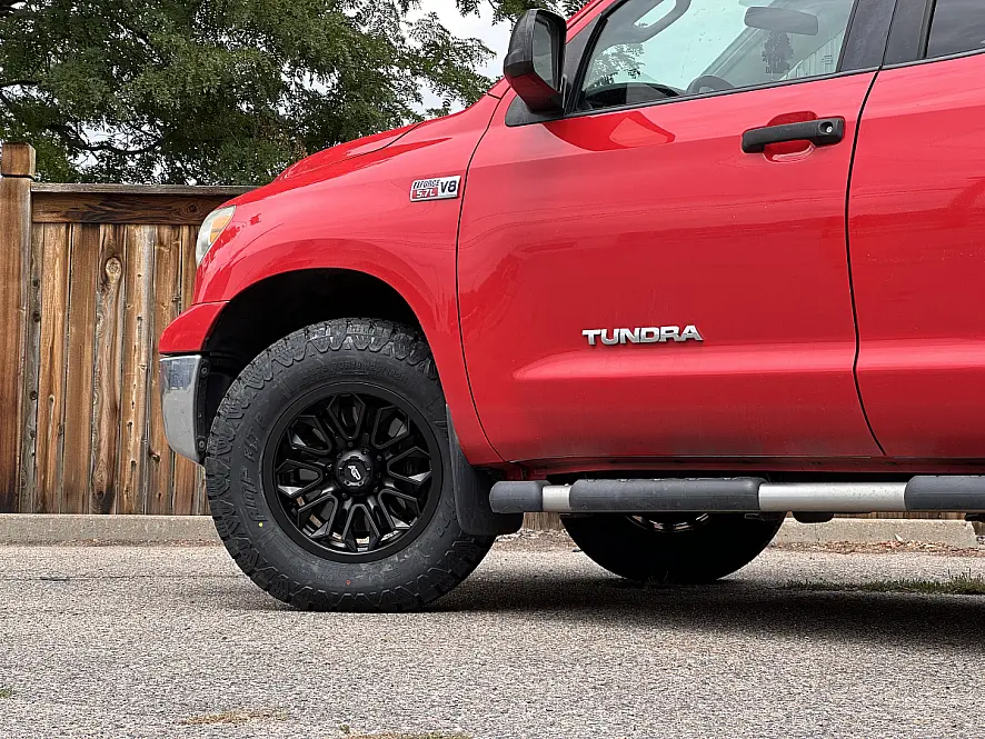 AGP Black HD304 Wheel on 2018 Toyota Tundra