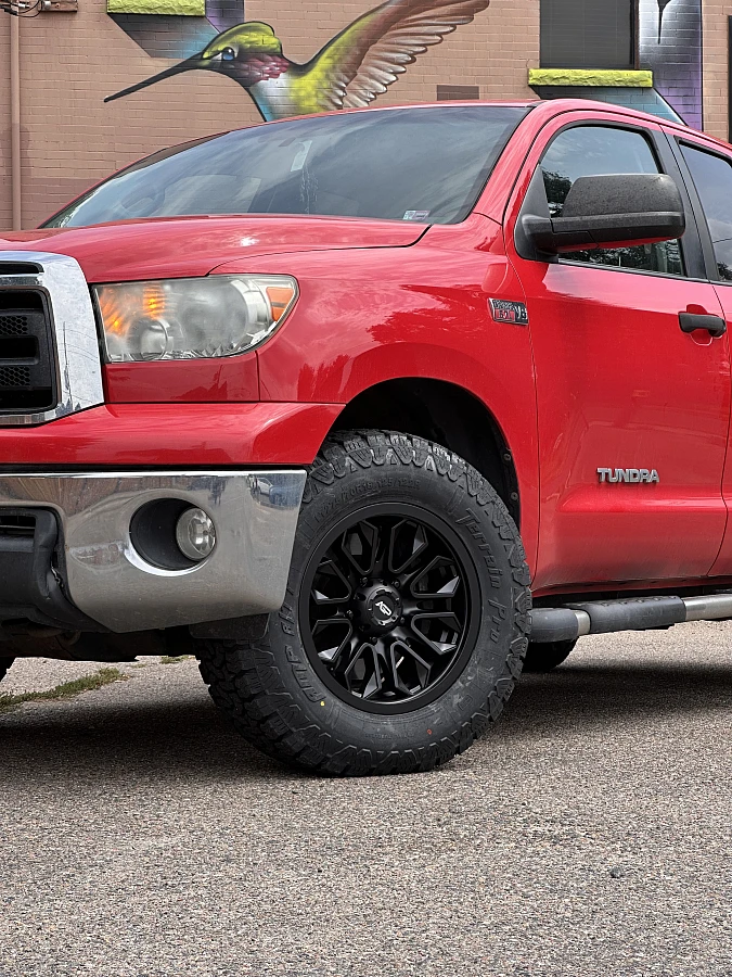 2018 Toyota Tundra AGP HD304 Black Wheel