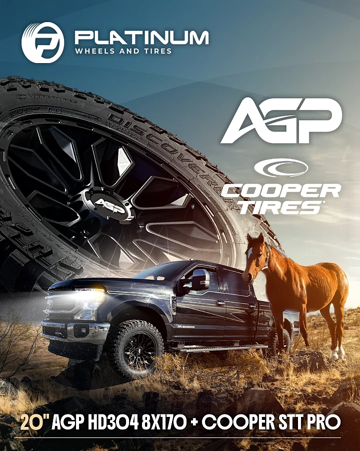 AGP HD304 Black on 2019 Ford F-350