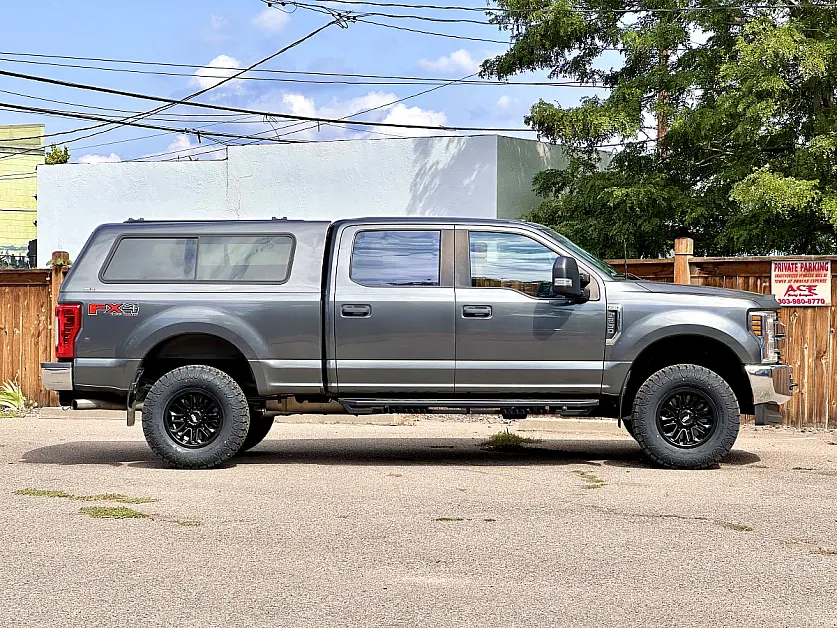 2020 Ford F-250 with AGP HD304 Black Wheels
