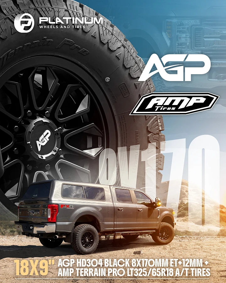 AGP HD304 Black on 2020 Ford F-250