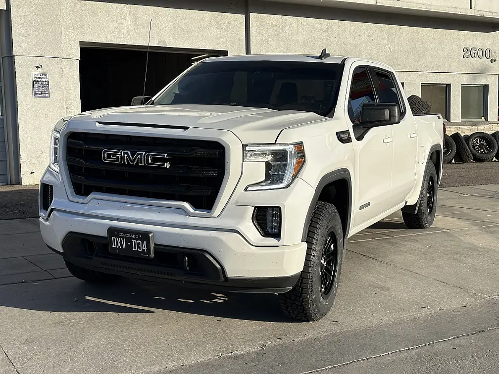 AGP Black HD304 Wheel on 2021 GMC Sierra 1500