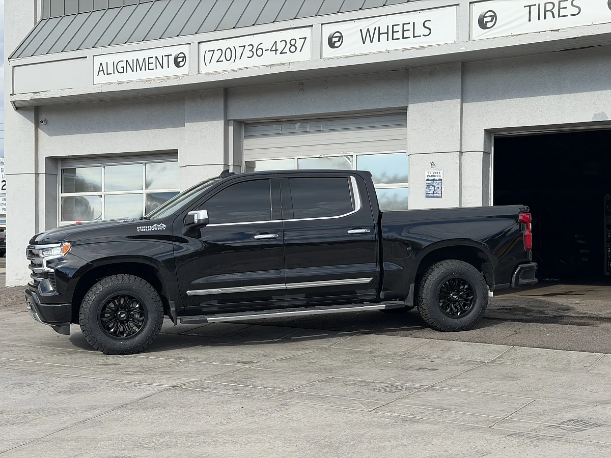 2024 Chevrolet Silverado 1500 AGP HD304 Black Wheel