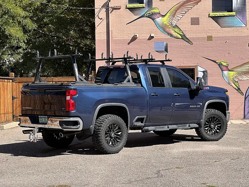 2024 Chevrolet Silverado 2500HD with AGP HD304 Black Rims