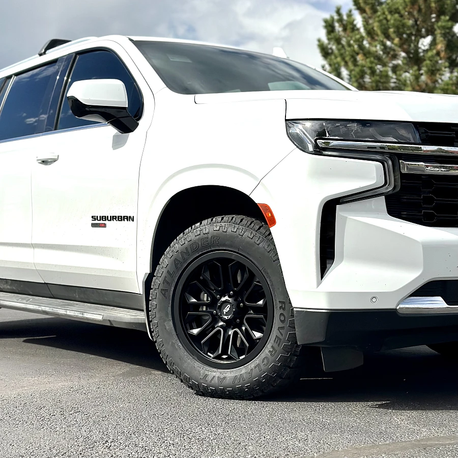 AGP Black HD304 Wheel on 2024 Chevrolet Suburban