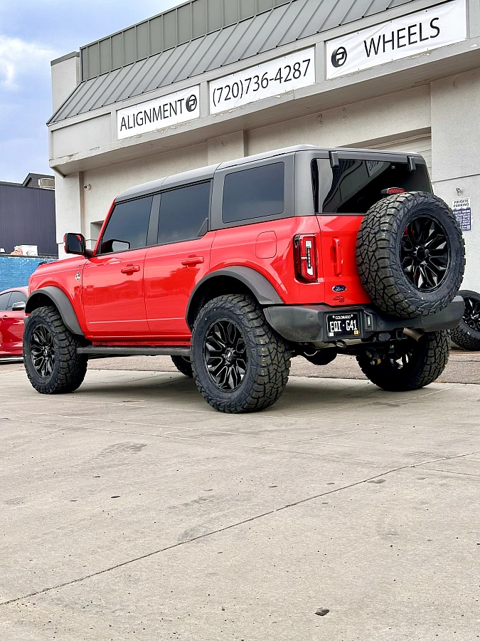 2024 Ford Bronco AGP HD304 Black Wheel