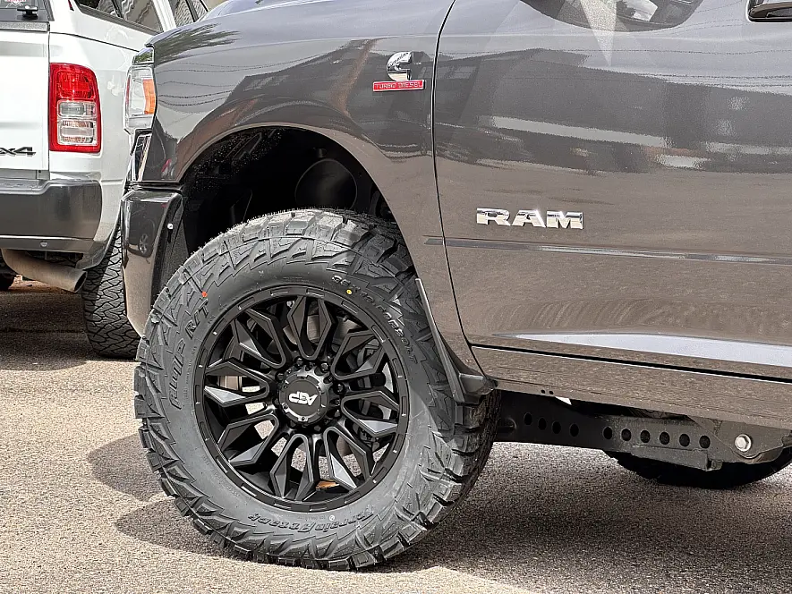 2024 RAM 2500 with Black AGP HD304 Rims
