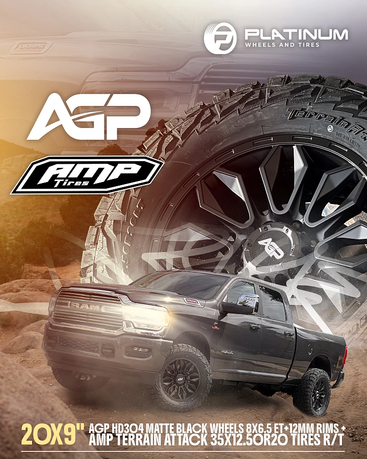 AGP HD304 Black on 2024 RAM 2500