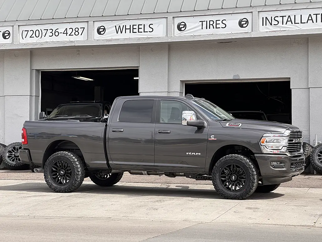 Black AGP HD304 Rim on 2024 RAM 2500