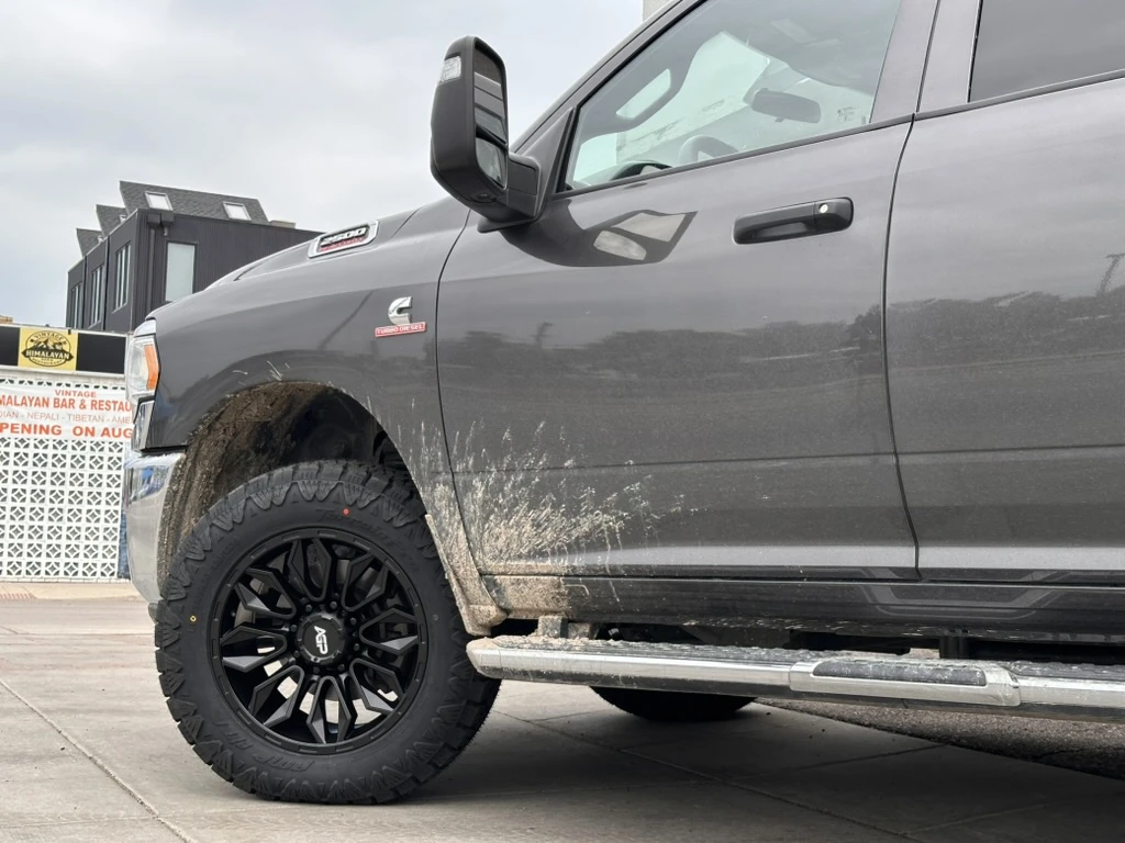 2024 RAM 3500 with AGP HD304 Black Rims