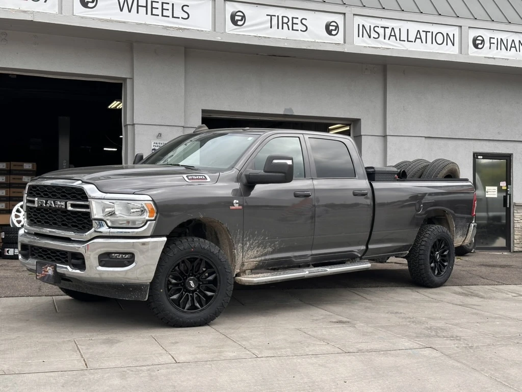 2024 RAM 3500 with AGP HD304 Black Wheels