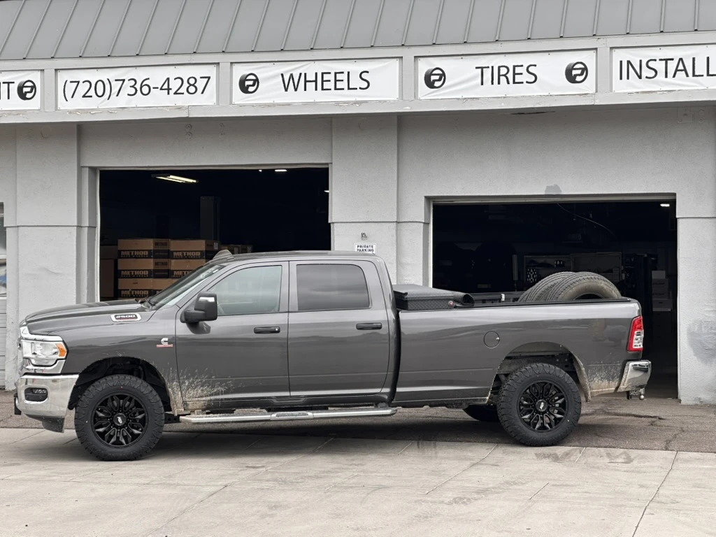 AGP Black HD304 Wheel on 2024 RAM 3500