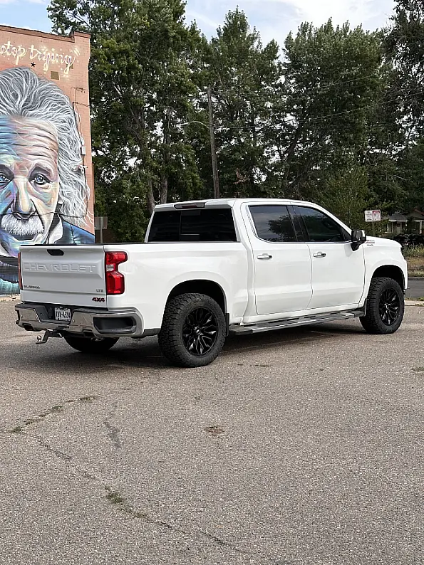 AGP HD304 Black Rim on 2025 Chevrolet Silverado 1500