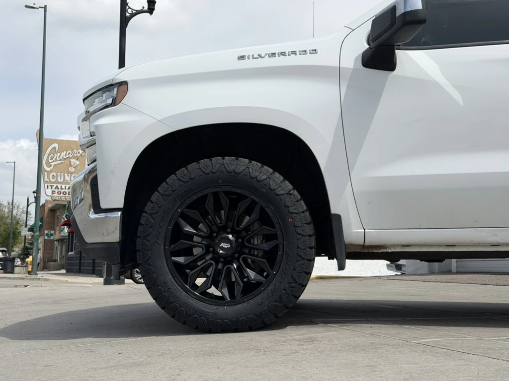 Black AGP HD304 Rim on 2025 Chevrolet Silverado 1500