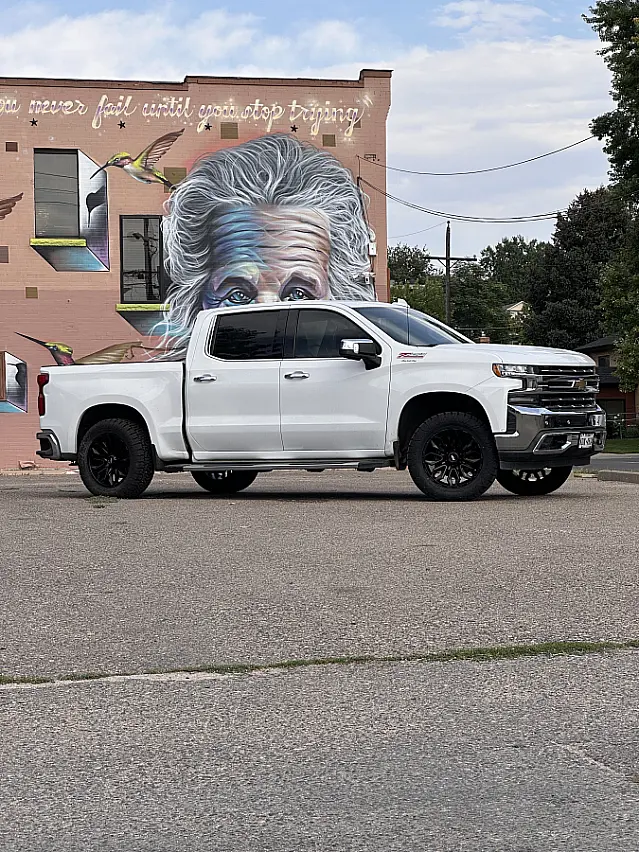 2025 Chevrolet Silverado 1500 AGP HD304 Black Wheel