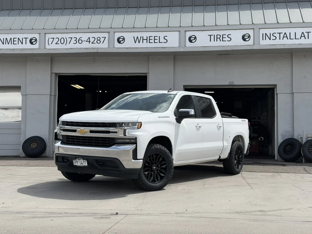 2025 Chevrolet Silverado 1500 AGP HD304 Black Custom Wheels