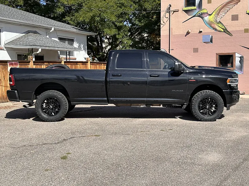 2025 RAM 3500 with AGP HD304 Black Wheels
