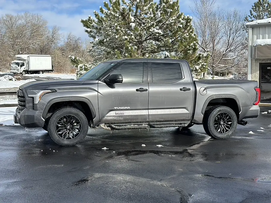 2025 Toyota Tundra with AGP HD304 Black Rims