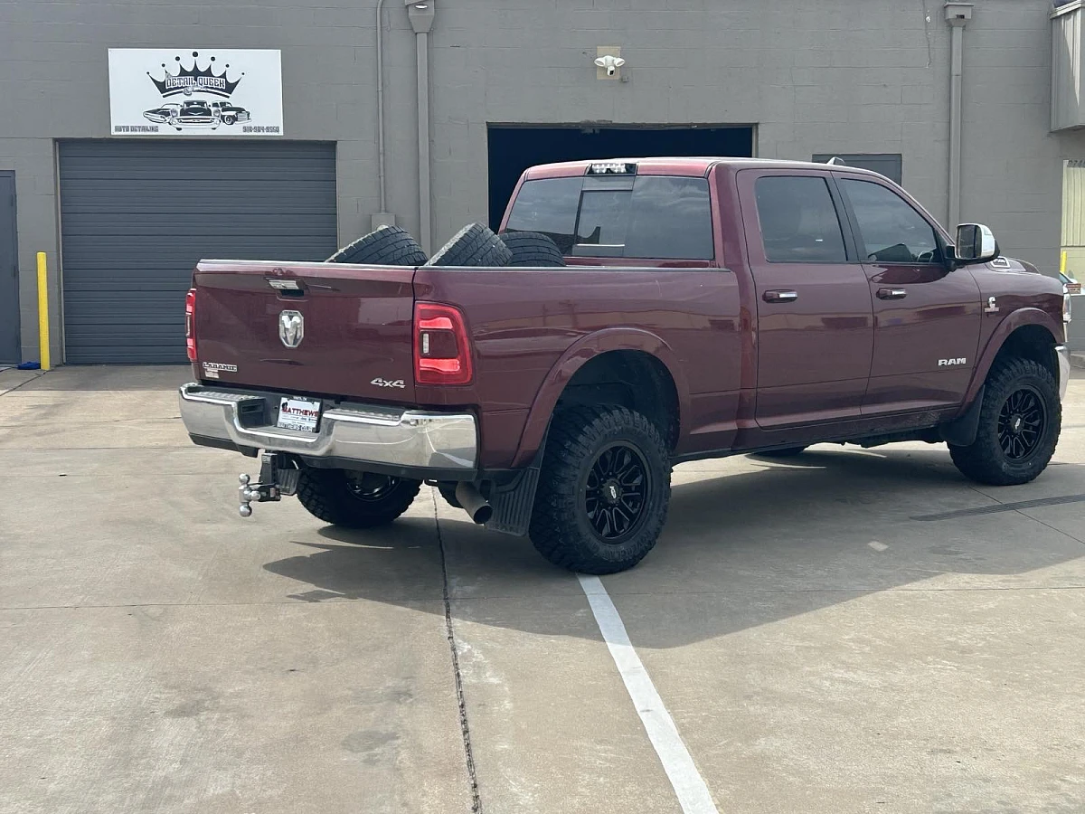 2026 RAM 2500 with AGP HD304 Black Wheels