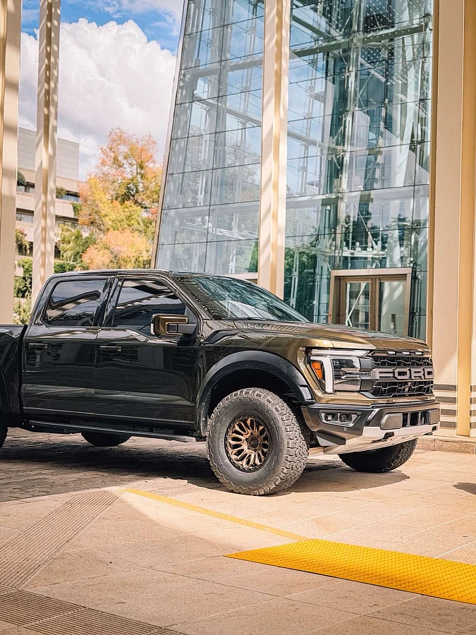 2026 Ford F-150 with AGP HD304 Bronze Rims