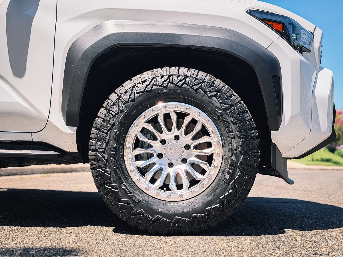 2026 Toyota 4Runner with AGP HD304 Polished Silver Rims