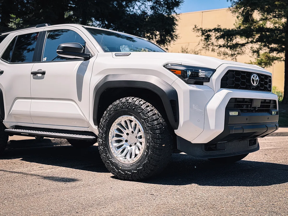 2026 Toyota 4Runner with AGP HD304 Polished Silver Wheels