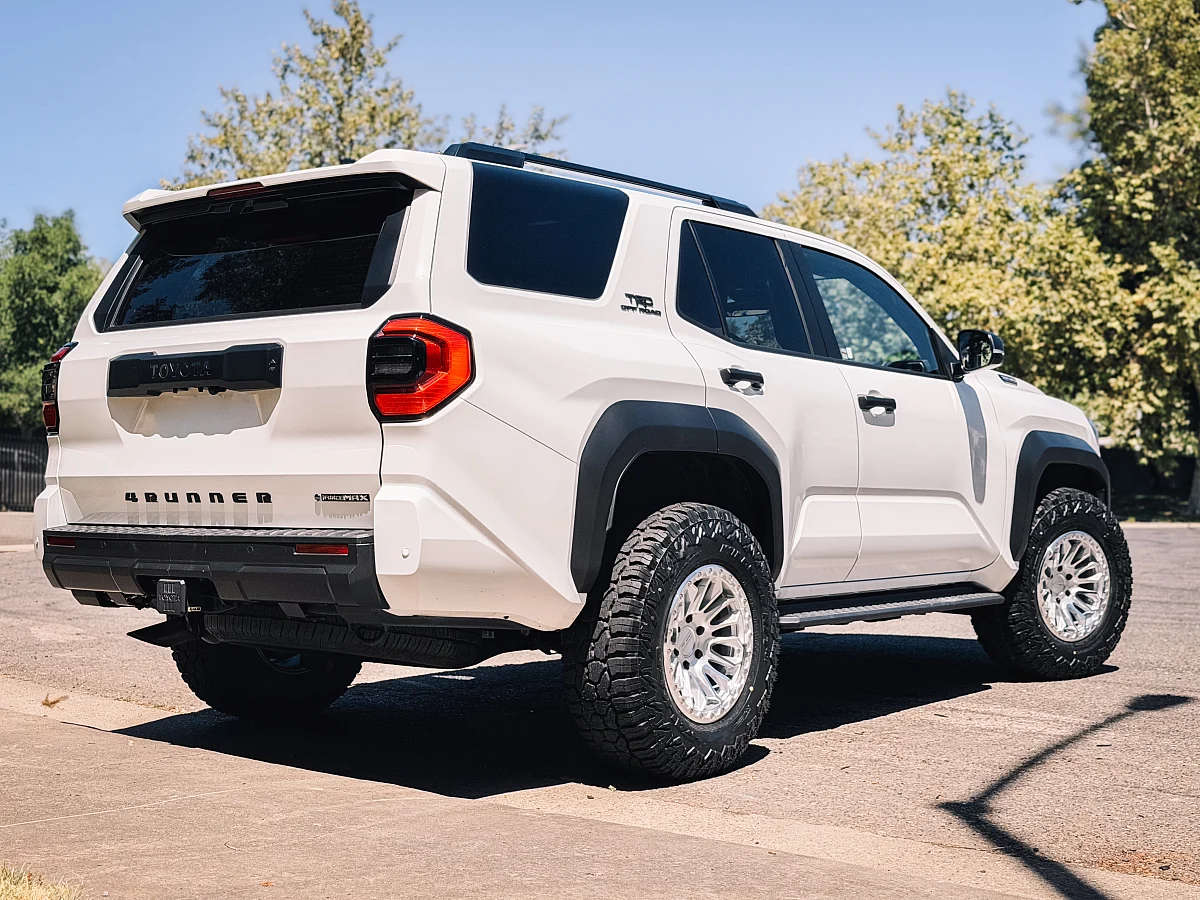 AGP Polished Silver HD304 Wheel on 2026 Toyota 4Runner