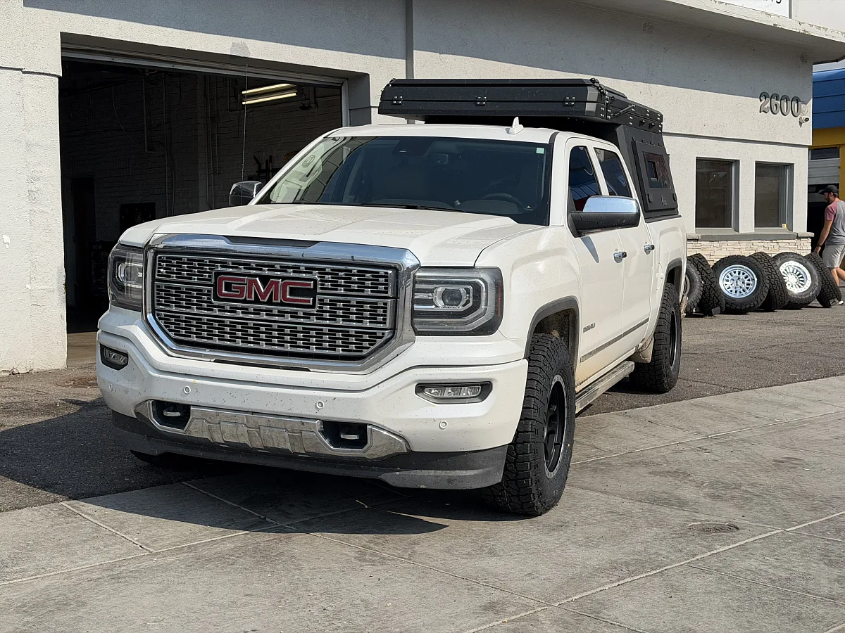 AGP Black and Polished TRUX Wheel on 2017 GMC Sierra 1500
