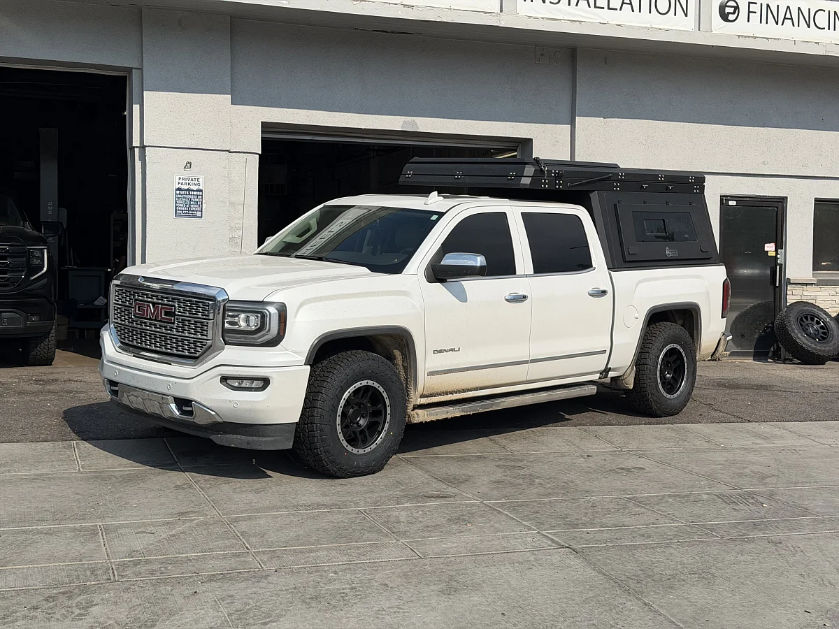 AGP TRUX Black and Polished Aftermarket Wheel on 2017 GMC Sierra 1500