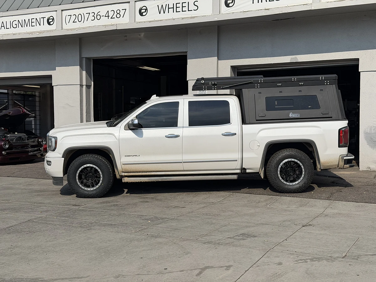 2017 GMC Sierra 1500 AGP TRUX Black and Polished Wheel
