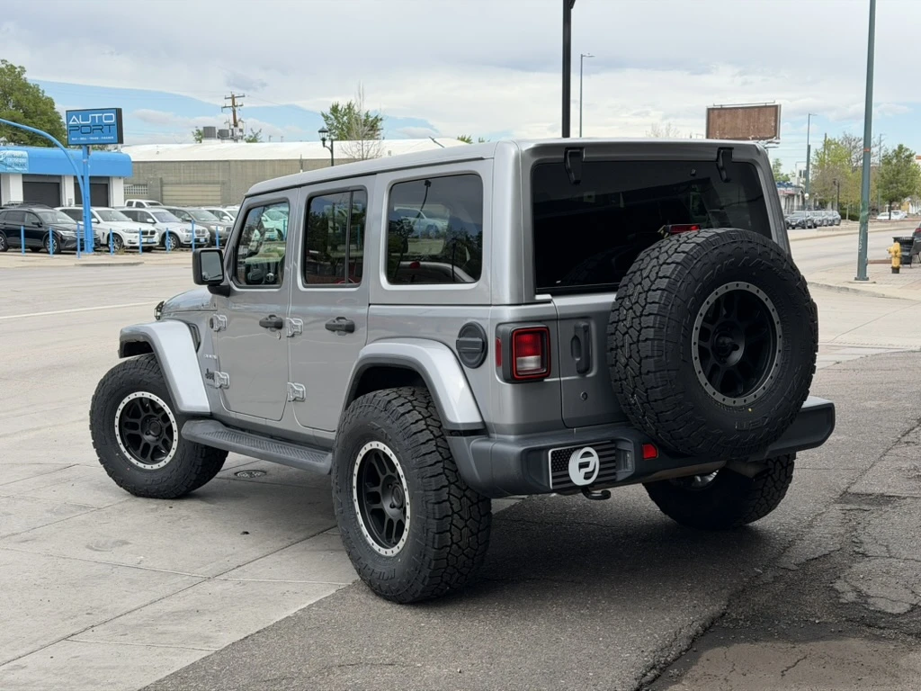 2023 Jeep Wrangler with Black and Polished AGP TRUX Rims