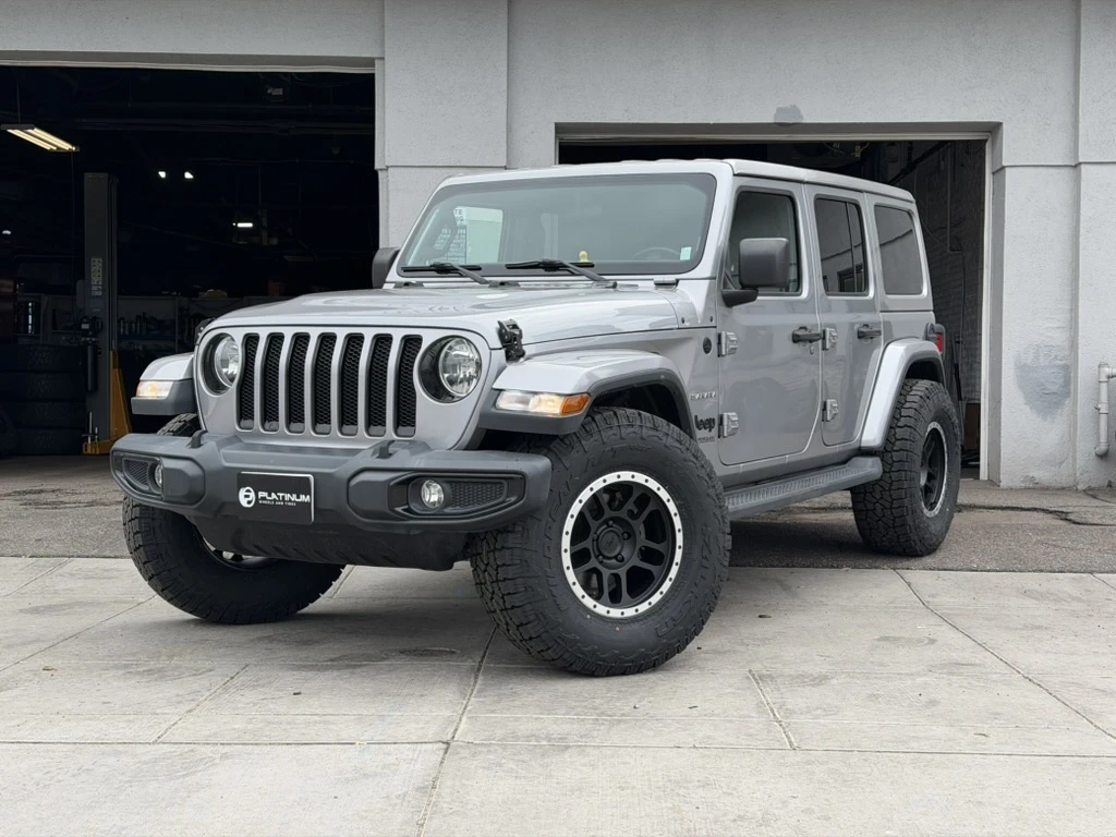 2023 Jeep Wrangler Equipped with AGP TRUX Black and Polished