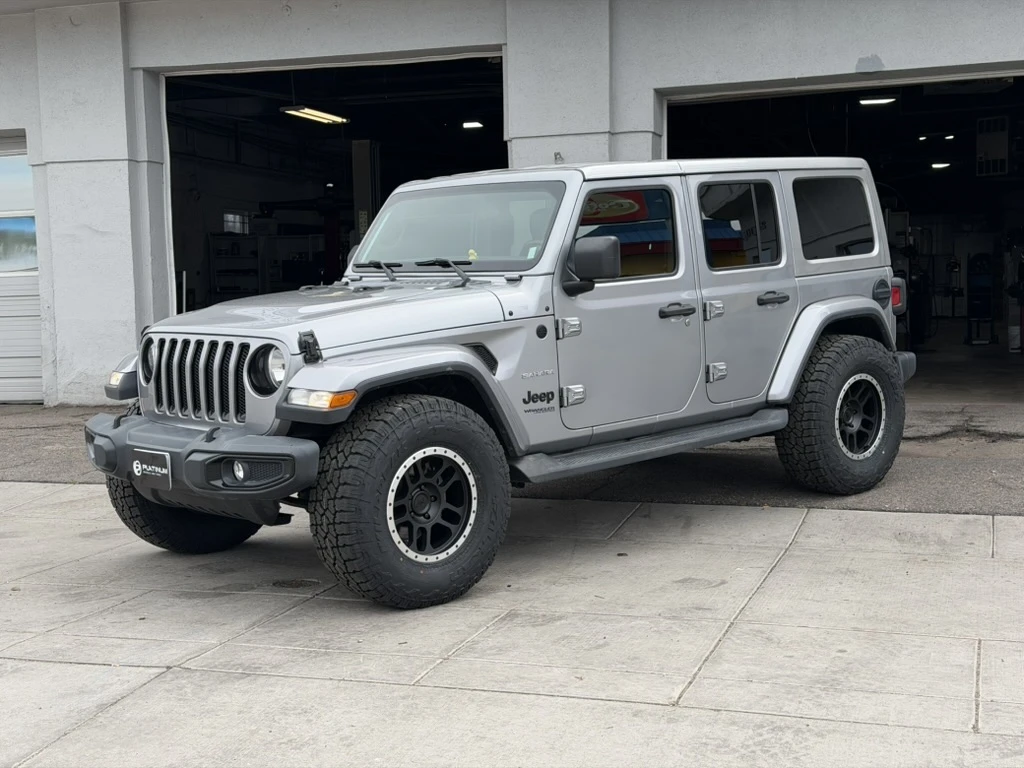 2023 Jeep Wrangler with AGP TRUX Black and Polished Rims