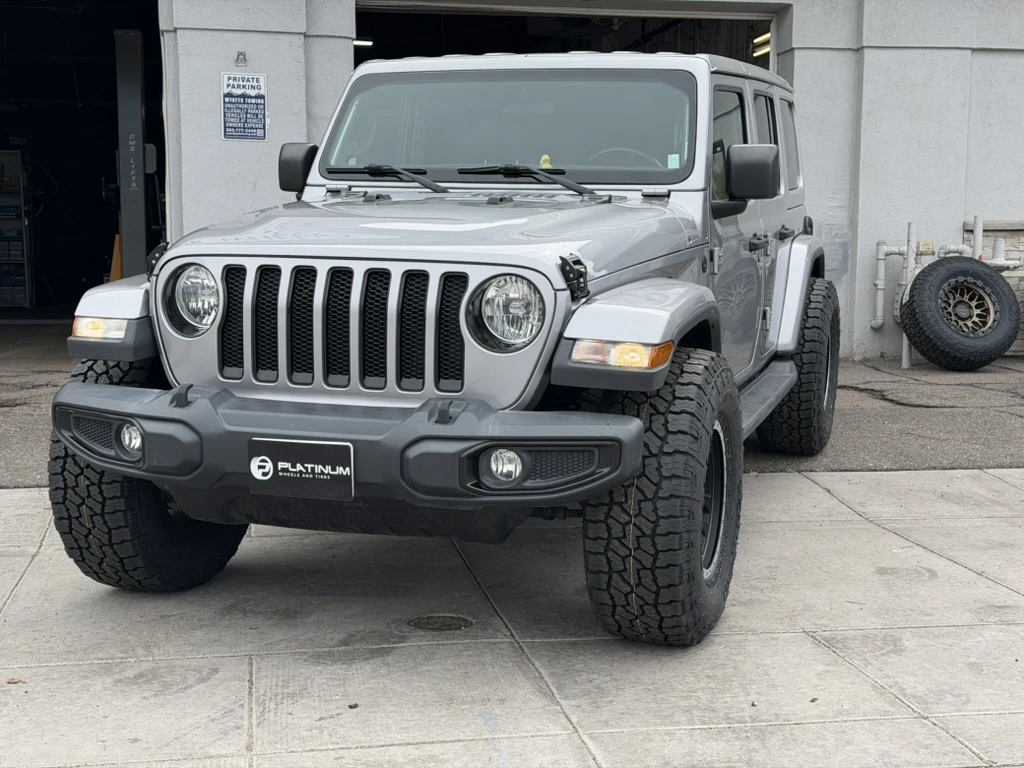 2023 Jeep Wrangler AGP TRUX Black and Polished Wheel