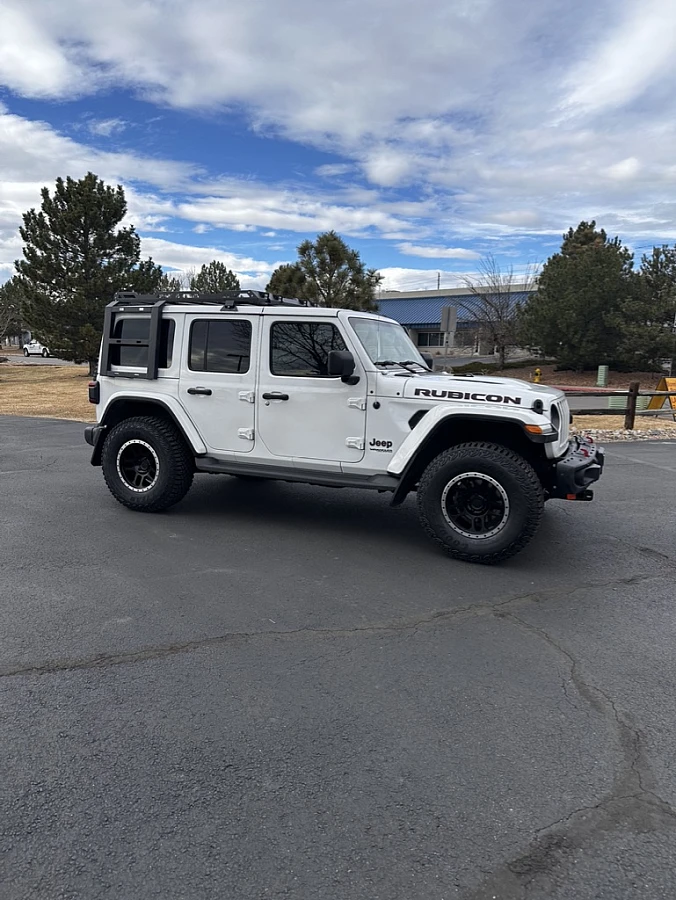 AGP TRUX Black and Polished on 2024 Jeep Wrangler