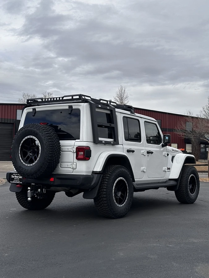 AGP TRUX Black and Polished Rim on 2024 Jeep Wrangler