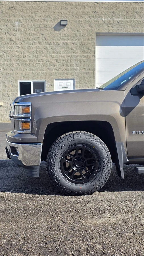 2016 Chevrolet Silverado 1500 with AGP TRUX Black Wheels