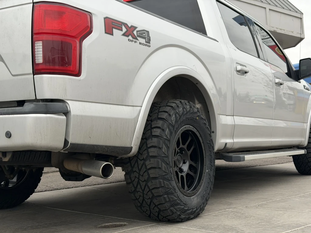 2017 Ford F-150 with AGP TRUX Black Rims