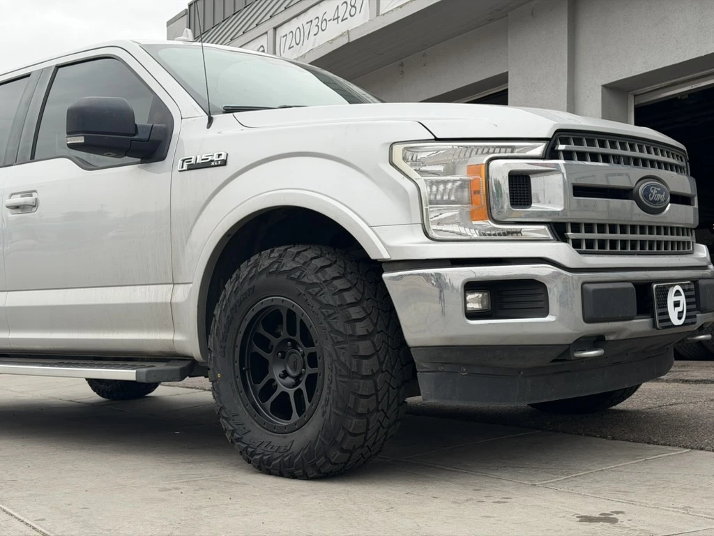AGP Black TRUX Wheel on 2017 Ford F-150