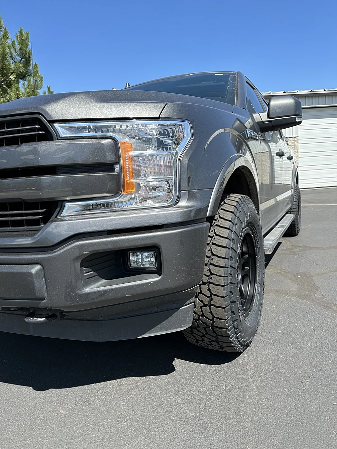 2019 Ford F-150 with AGP TRUX Black Wheels