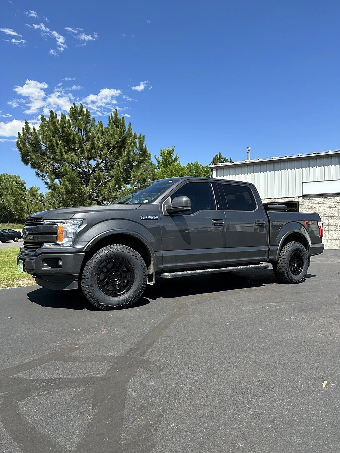 Black AGP TRUX on 2019 Ford F-150
