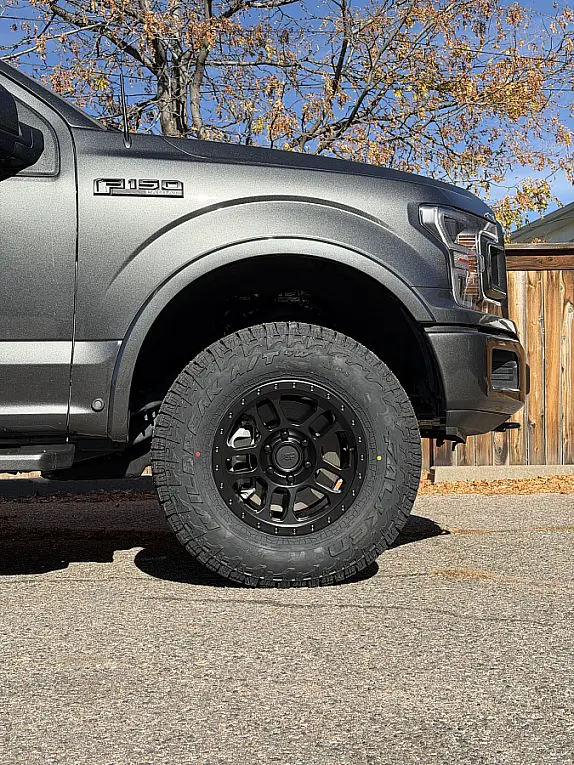 2020 Ford F-150 with AGP TRUX Black Wheels