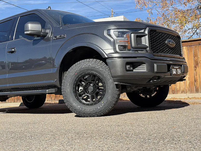 2020 Ford F-150 with Black AGP TRUX Rims