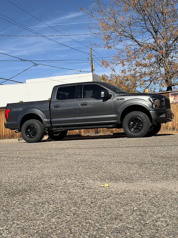 Black AGP TRUX on 2020 Ford F-150