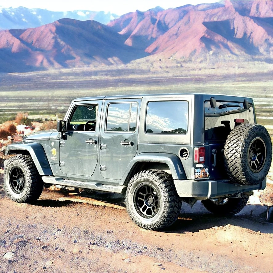 AGP TRUX Black Rim on 2022 Jeep Wrangler