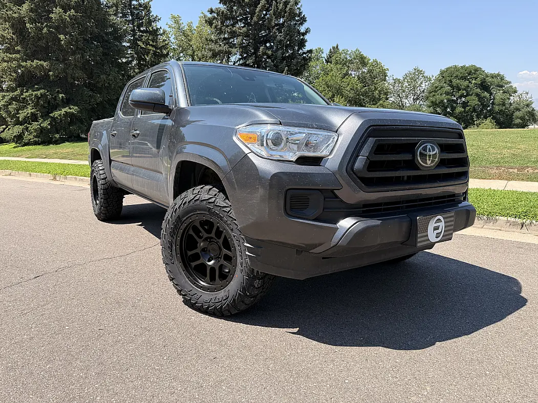 2022 Toyota Tacoma with Black AGP TRUX Rims